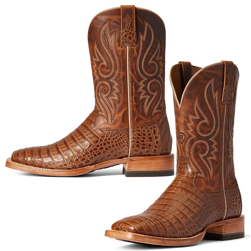 Mens Exotic Leather Boots
