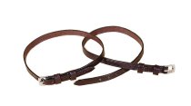 Tory Leather Black English Spur Straps
