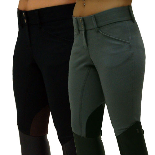 Grand Prix Vegas Breeches with Contrast Knee Patch 24R