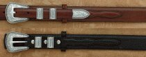 Nocona Men's Western Leather Ranger Belt
