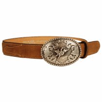 Nocona Children's Rodeo Cowboy Buckle Western Belt