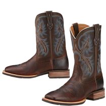 Ariat Men's Quickdraw Western Boot Oiled Brown
