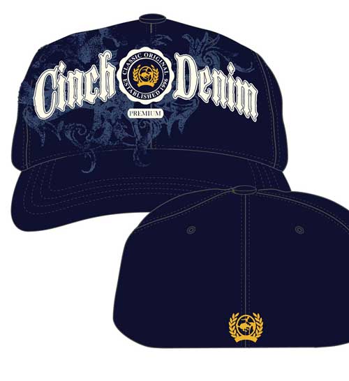 Cinch Navy Logo Ball Cap