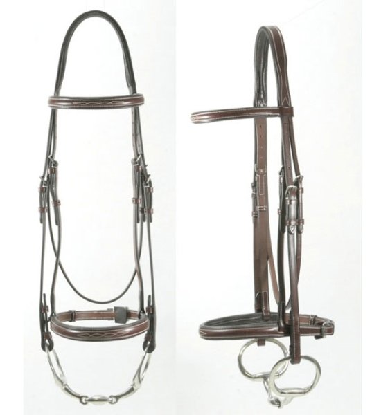 KL Select Red Barn Synergy Uni-Crown Hunter Bridle