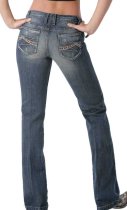 Cruel Girl Rosalie Low Rise Western Fashion Jeans
