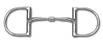 Myler Comfort Dee Snaffle Bit without Hooks