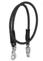 Tory Leather Shock Cord Bungee Cross Ties