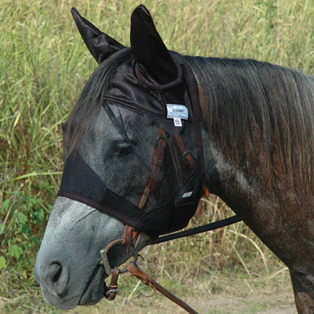 Cashel Quiet Ride Standard Fly Mask with Ears