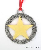 Texas Star Christmas OrnamentLoriece