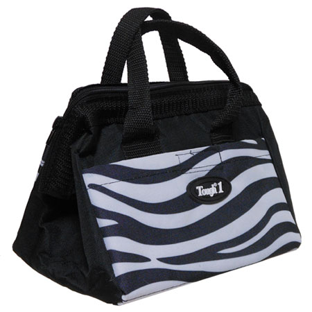 Tough 1 Groomer Accessory Bag in Zebra Print