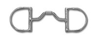 Myler Dee Bit Snaffle with Hooks