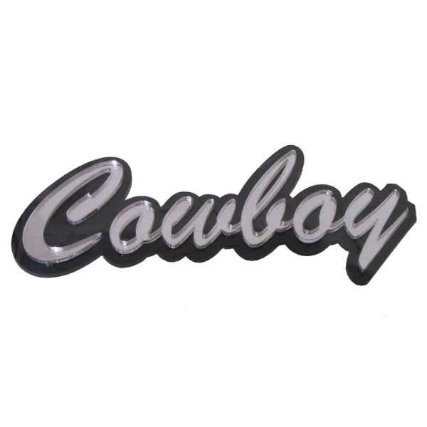 Cowboy 3D Reflective Decal