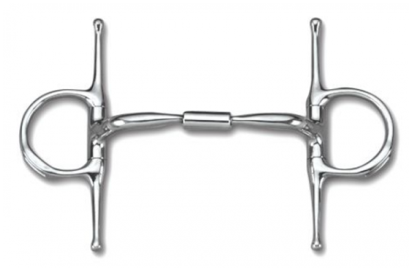 Myler Full Cheek Bit with Comfort Snaffle Wide Barrel