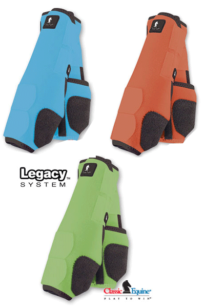 Classic Legacy System Hind Protective Horse Boots
