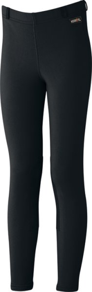 Kerrits Kids Microcord Kneepatch Breeches in Black