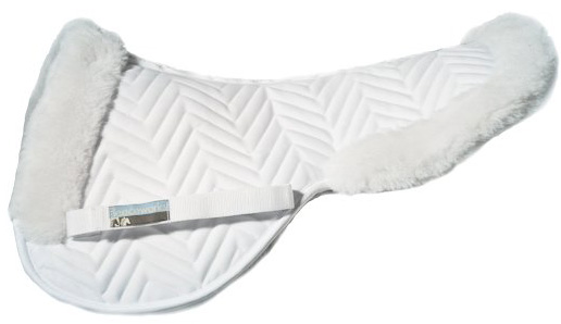 Fleeceworks Therawool Classic Half Pad with Rolled Edge