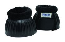 Perri's Black Fleece Bell Boots