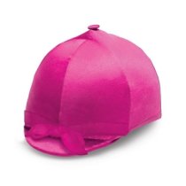 Perri's Lycra Helmet Cover - Hot Pink