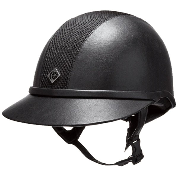 Charles Owen SP8 Helmet Leather Look 6 3/4