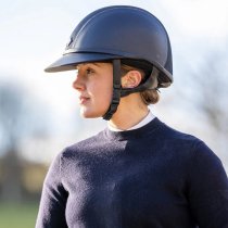 Charles Owen SP8 Helmet Leather Look 6 3/4