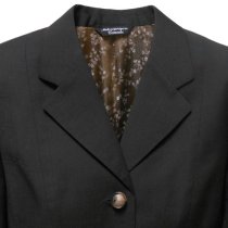 Grand Prix Girl's Chocolate English Riding Jacket Slim 18R