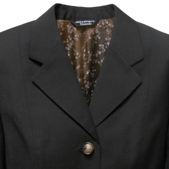 Grand Prix Girl's Chocolate English Riding Jacket Slim 18R