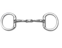 Myler Eggbutt Stainless Steel French Link Snaffle Bit