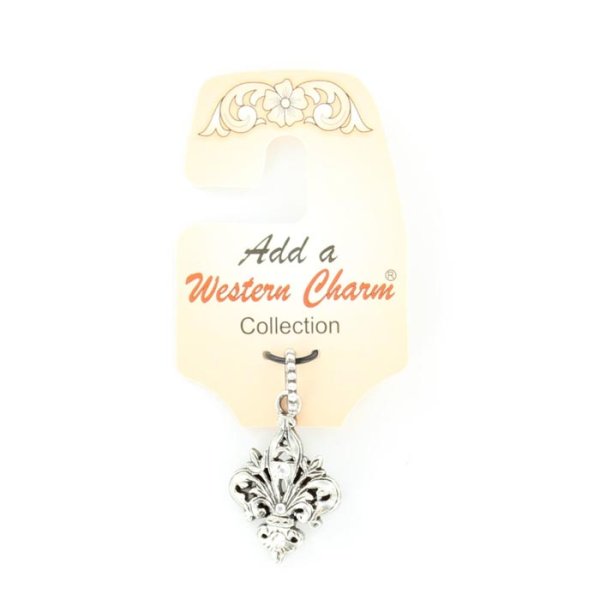 M&F Western Fleur de Lis Charm