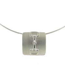 Loriece Square Dee Bit Disc Necklace