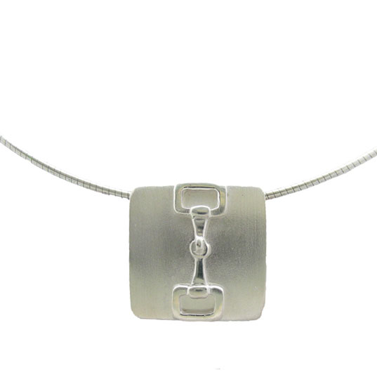 Loriece Square Dee Bit Disc Necklace