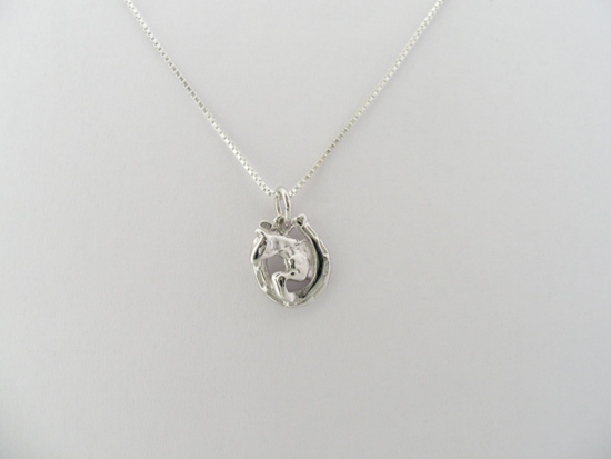Loriece Saddle Up Collection Horse Shoe Jumper Necklace