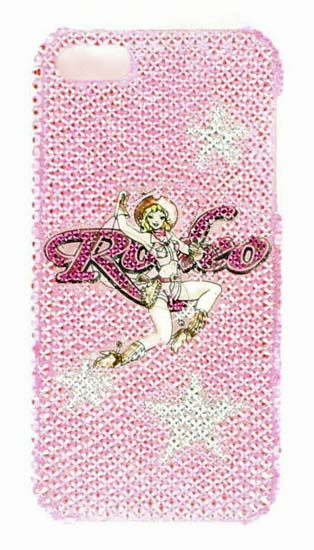 Blazin Roxx Crystal Rodeo Pinup Cover Iphone 5
