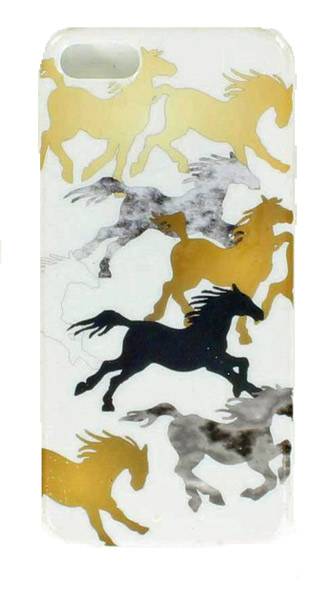 Blazin Roxx Running Horses in White Iphone 5 Cover
