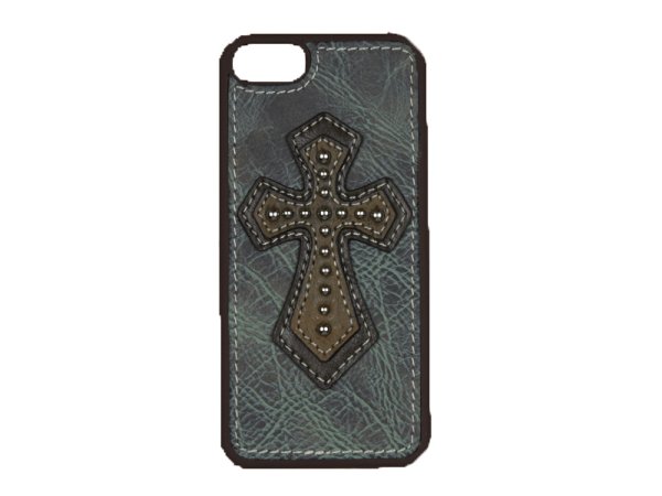 Blazin Roxx iPhone 5 Blue Cross Cover