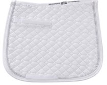 USG Quilted Dressage Pad in White