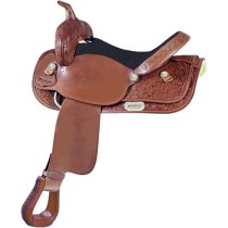 Simco-Longhorn Bismark Flex Trail Western Saddle 17