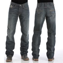 Cinch White Label Jeans in Dark Stonewash