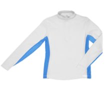 Equi-Dri Ladies Aero Long Sleeve w/Copan Blue