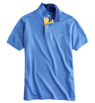 Joules Men's Pecker Polo in Bluebell