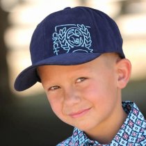 Cinch Boy's Navy Low Pro Flex Fit Cap L/XL
