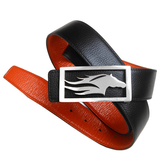 Stefano Laviano Reversible Belt with Horse Buckle