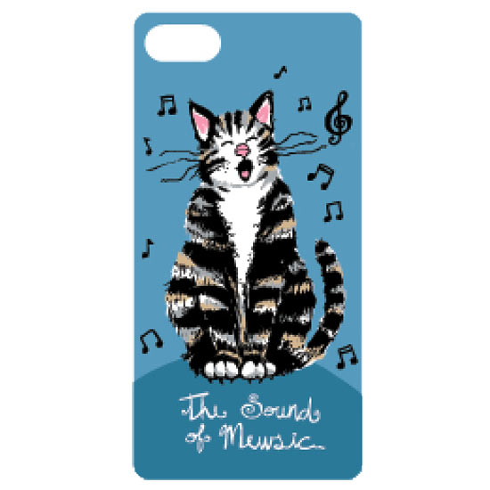 Hatley iPhone 5 Sounds of Mewsic Cover