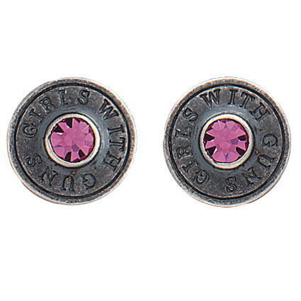 Montana Silversmiths Girls With Guns Earrings