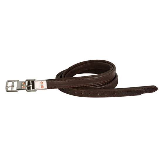 M. Toulouse Covered Stirrup Leathers 1 Inch