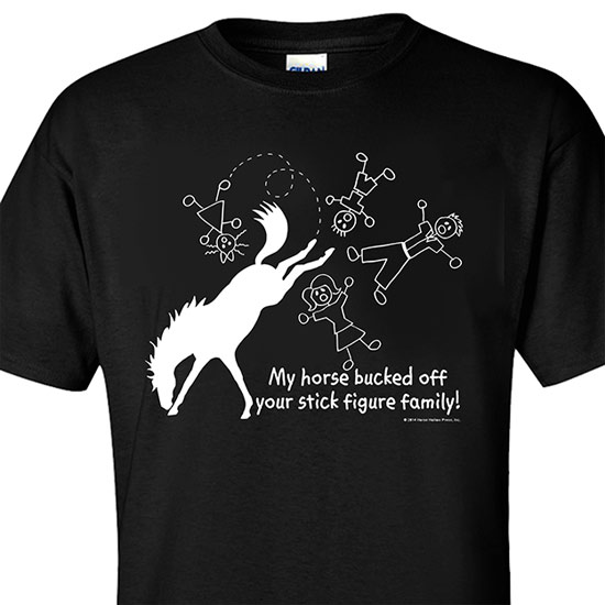 Horse Hollow Press Bucked Off Tee