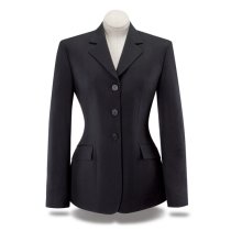 RJ Classics Girl's Black Herringbone Jacket