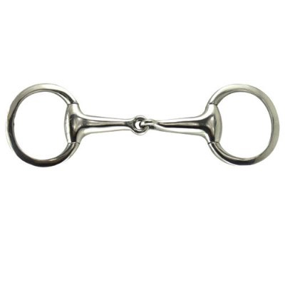 Intrepid Hollow Mouth Flat Ring Eggbutt Bit