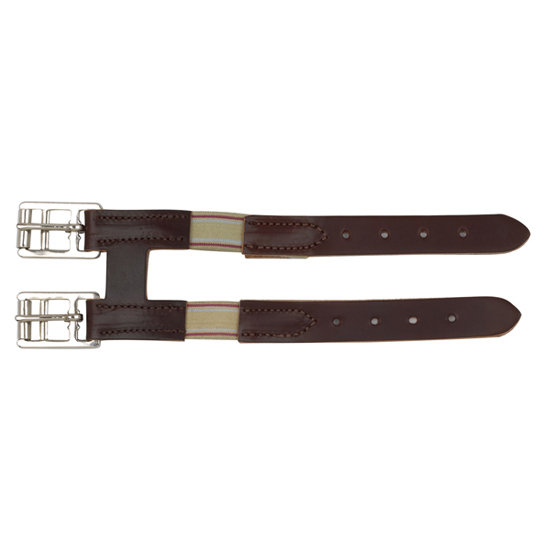 Perri's Leather Girth Extender with Elastic Insert