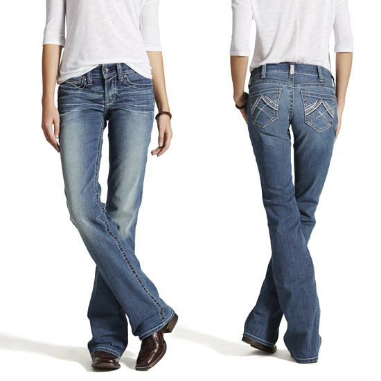 Ariat REAL Rainstorm Riding Jeans Whipstitch