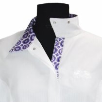 Equine Couture Ladies Kelsey White Show Shirt L